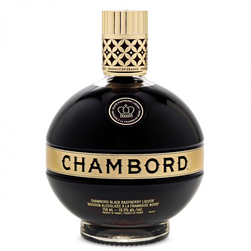 chambord liqueur royale de france cl.50 with box