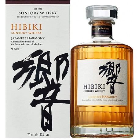 whisky suntory hibiki japanese harmony cl.70 con astuccio