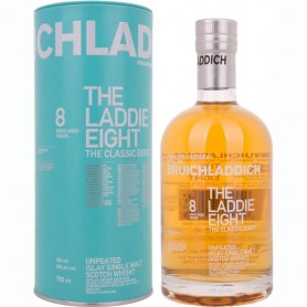 WHISKEY BRUICHLADDICH THE LADDIE EIGHT 8 YO CL.70 WITH CASE