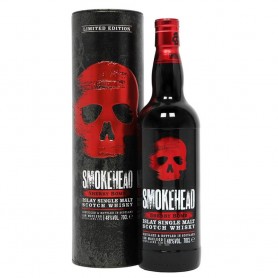 WHISKEY SMOKEHEAD SHERRY BOMB CL.70 WITH METAL CASE