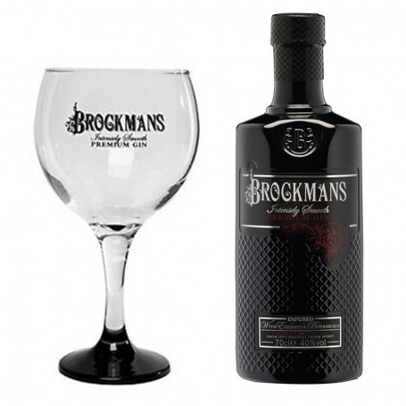 glass gin with brockman\'s cl.70