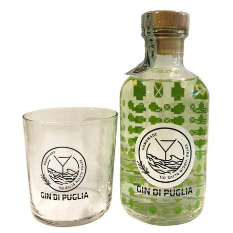 GIN DI PUGLIA CL.50 MIT KOFFER UND GLAS