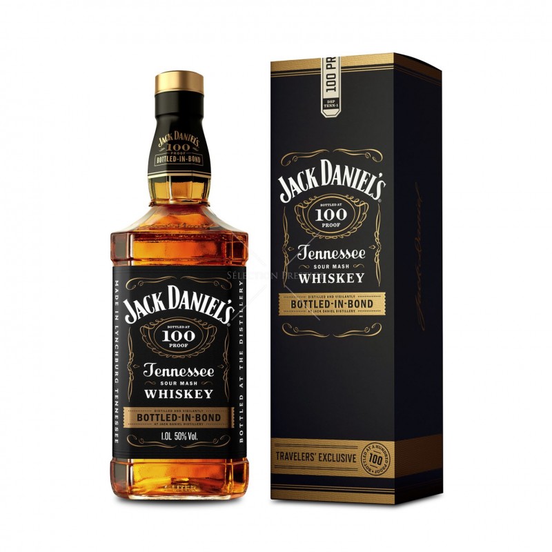 whisky jack daniel's bottled in bond sour mash lt.1