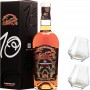 RHUM MILLONARIO 10 ANIVERSARIO RESERVA CL.70 MIT BOX UND 2 GLÄSER