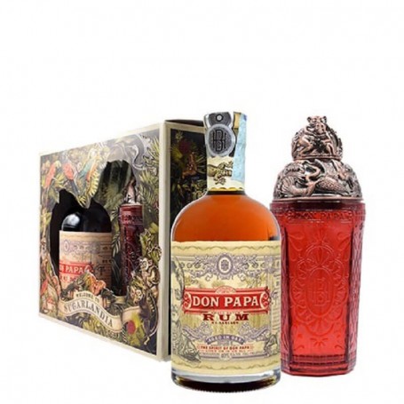 RHUM DON PAPA 7 YEARS CL.70 LIMITED EDITION SUGARLANDIA WITH CASE AND