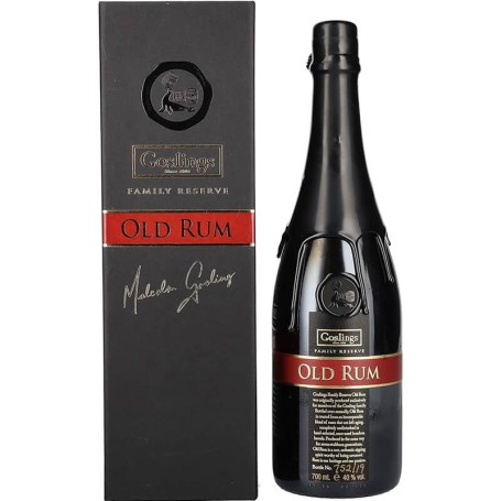 RHUM GOSLINGS FAMILY RESERVE CL.70 CON ASTUCCIO