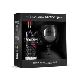 BROCKMANS GIN CL.70 CAISSE AVEC VERRE